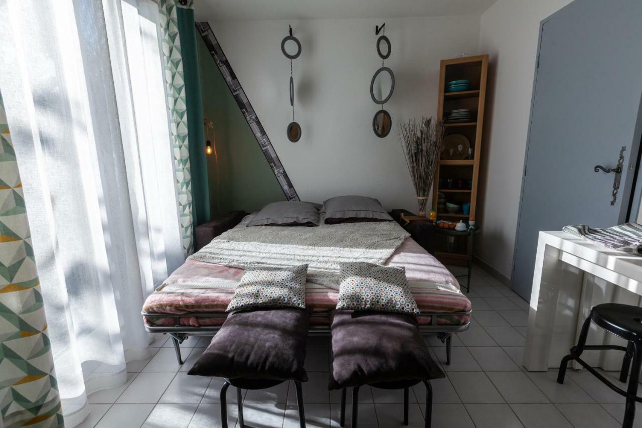 Studio - Les Villas Du Triangle Nîmes Eksteriør billede